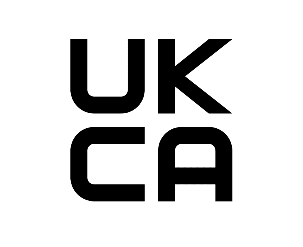 UKCA certification symbol - United Kingdom Conformity Assessed mark for product compliance post-Brexit