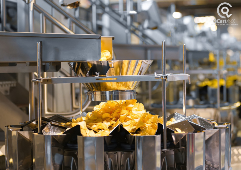 ISO 22000 certification concept for food startups focused on safety and trust. Ask ChatGPT