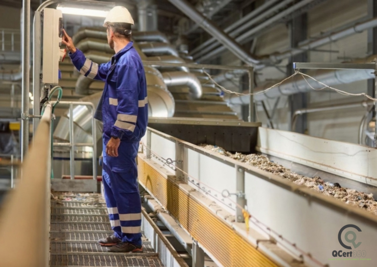 Facility manager implementing ISO 41001 best practices to improve workplace efficiency and overcome common challenges.