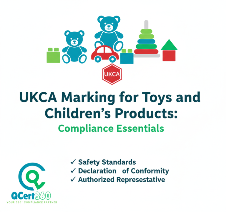 UKCA marking compliance for toys and children’s products ensures safety, regulatory approval, and trusted access to the UK market.