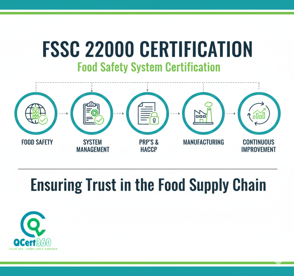 FSSC 22000 certification for food safety and compliance with international standards