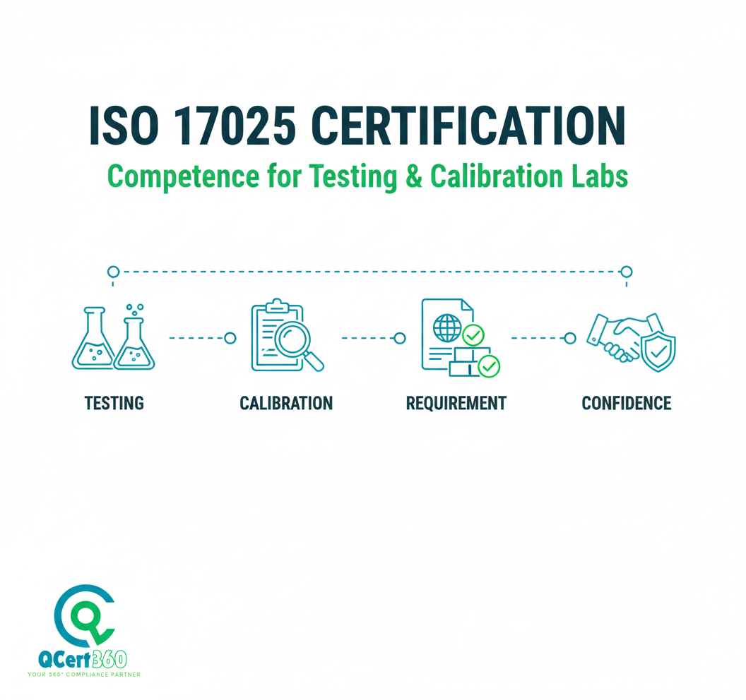 ISO 17025:2017 Certification - Qcert360