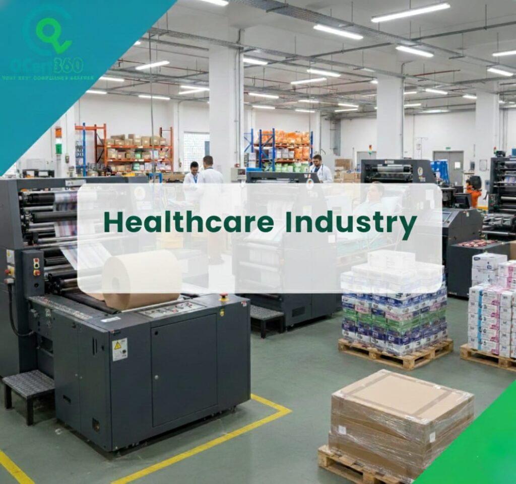 Healthcare organization maintaining ISO standards, patient safety controls, and compliance with Qcert360 support.