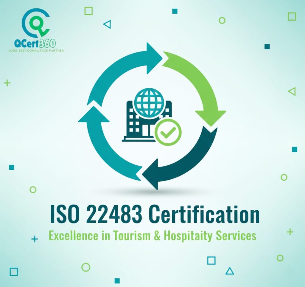 Hotel implementing ISO 22483 certification to standardize service quality and improve guest experience.