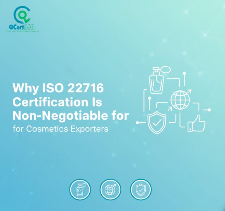 Cosmetics manufacturer following ISO 22716 GMP requirements to ensure safe, compliant products for export markets.