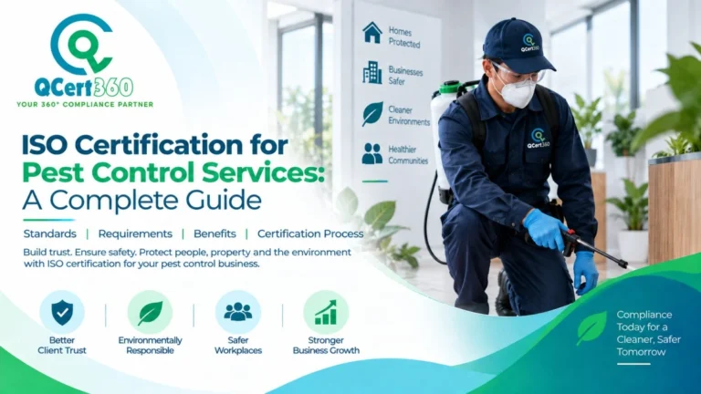 ISO Certification for Pest Control Services: A Complete Guide