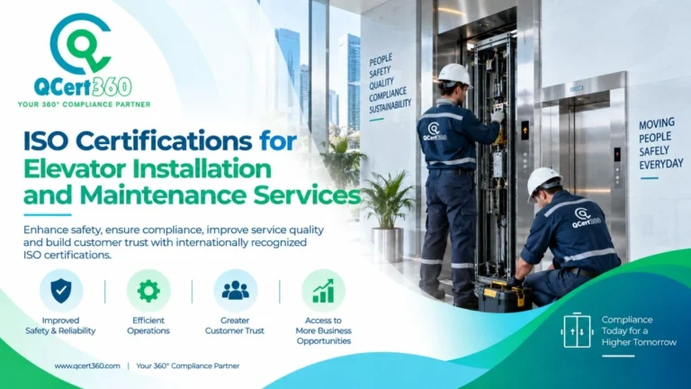 ISO Certifications for Elevator Installation and Maintenance Services