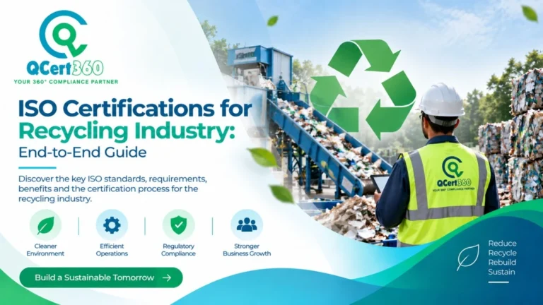 ISO Certifications for Recycling Industry: End-to-End Guide