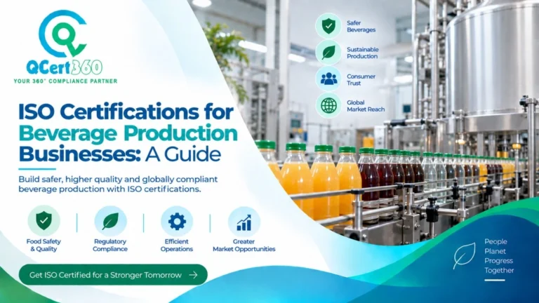 ISO Certifications for Beverage Production Businesses: A Guide