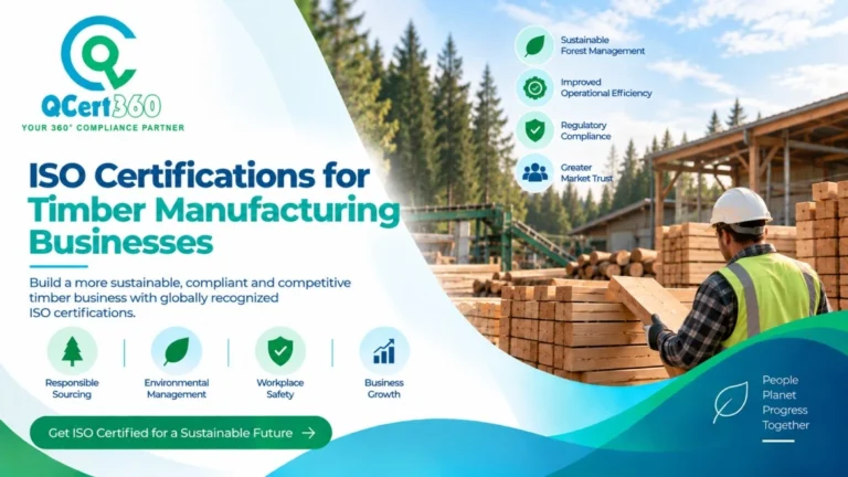 ISO Certifications for Timber Manufacturing Businesses