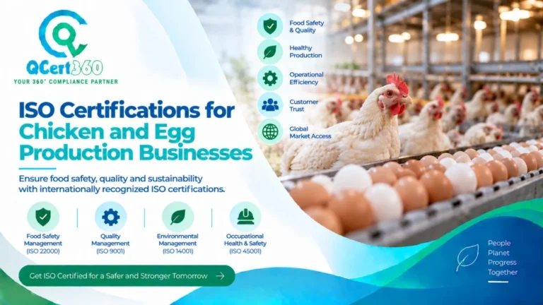 ISO Certifications for Chicken and Egg Production Businesses