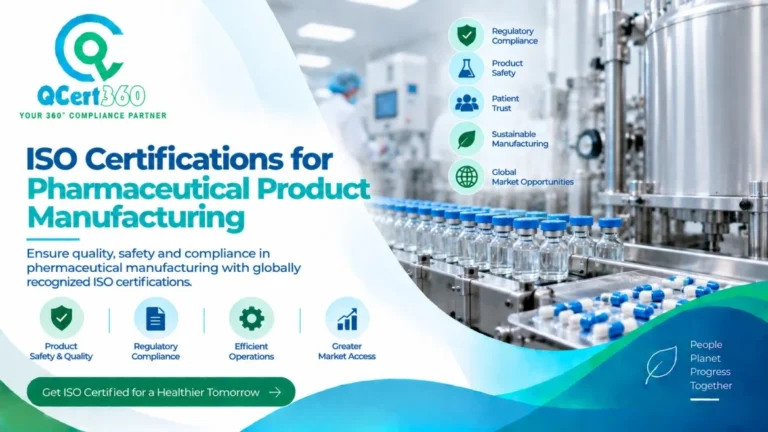 ISO Certifications for Pharmaceutical Product Manufacturing