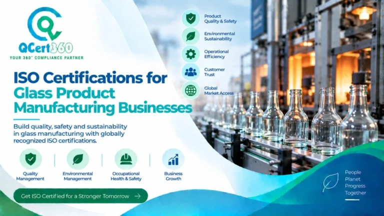 ISO Certifications for Glass Product Manufacturing Businesses