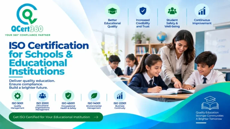 ISO Certification for Schools and Educational Institutions