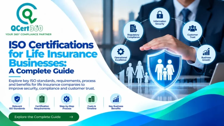 ISO Certifications for Life Insurance Businesses: A Complete Guide