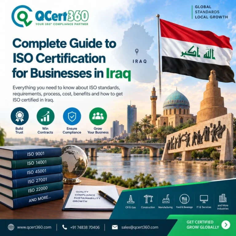 Complete Guide to ISO Certification for Businesses in Iraq by QCert360