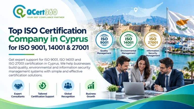 Top ISO Certification Company in Cyprus for ISO 9001, 14001 and 27001