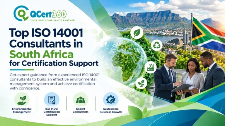 Top ISO 14001 Consultants in South Africa for Certification Support
