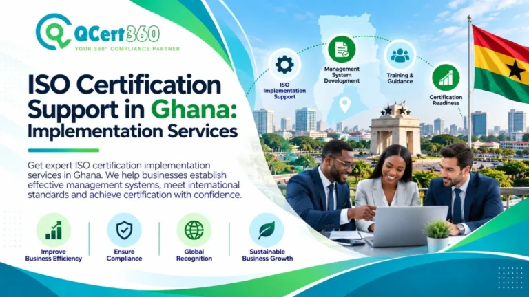 ISO Certification Support in Ghana: Implementation Services