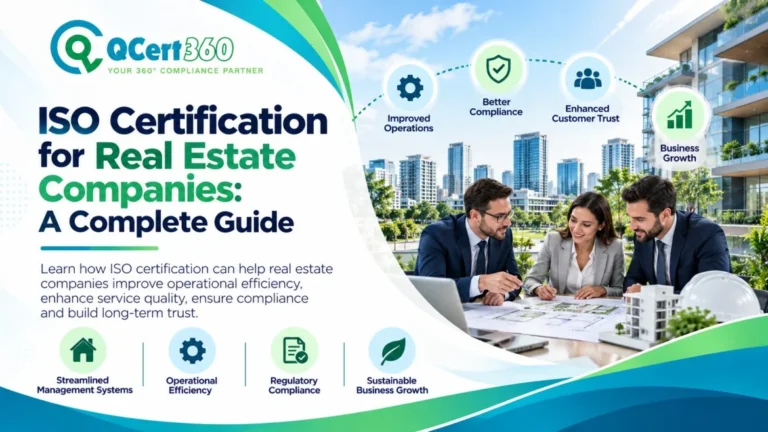 ISO Certification for Real Estate Companies: A Complete Guide