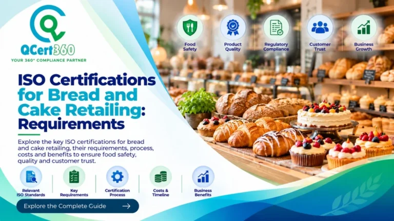 ISO Certifications for Bread and Cake Retailing: Requirements