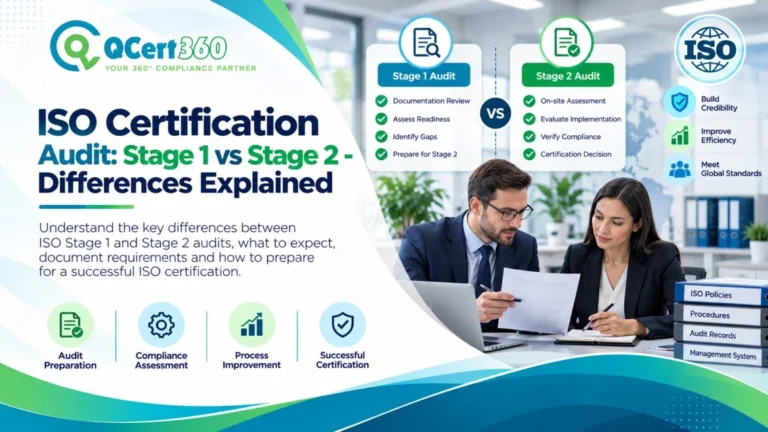 ISO Certification Audit: Stage 1 vs Stage 2 – Differences Explained